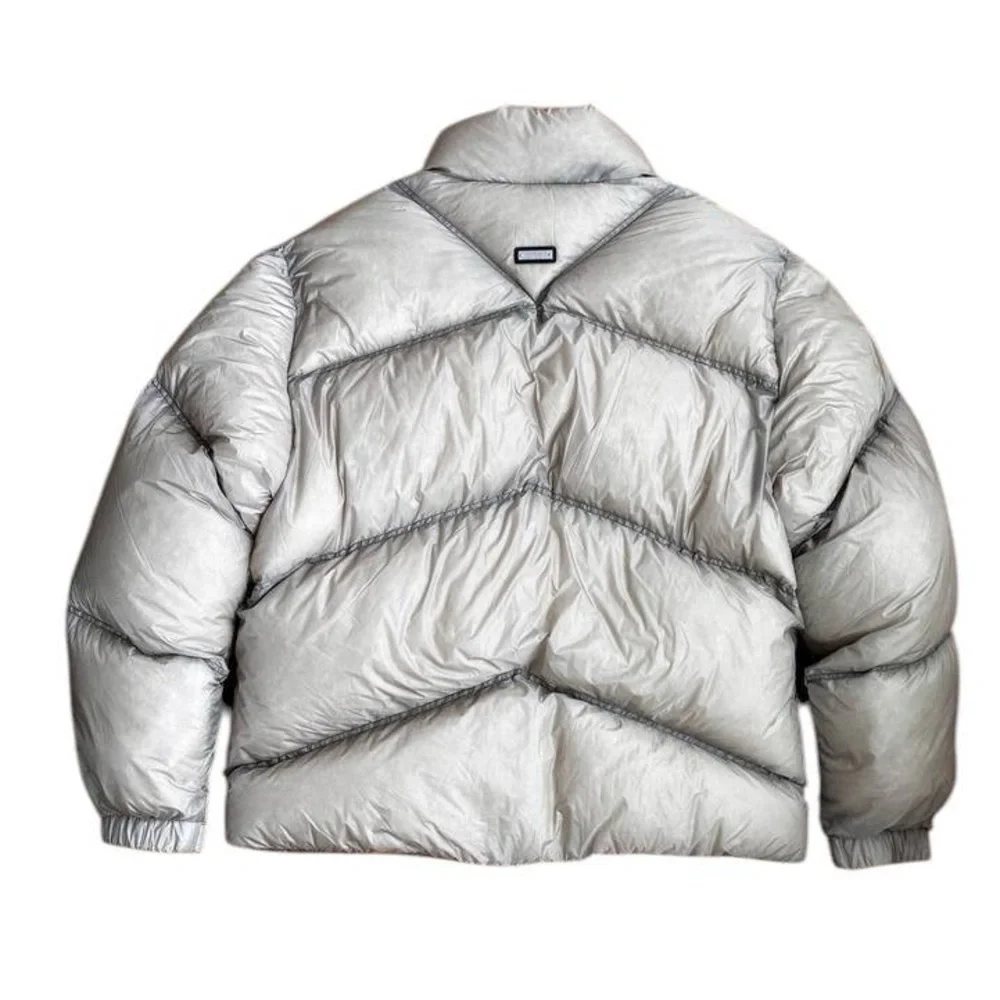 Represent Washed Puffer Down Jacket - Picture 3 of 6